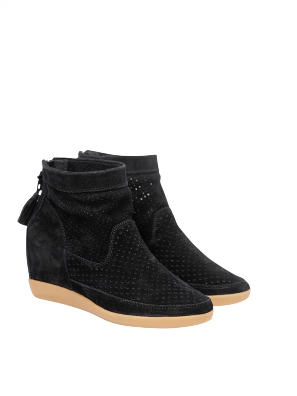 Shoe The Bear Emmy Suede Wedge Sneaker Boot